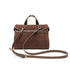 GELANNI – Shoulder Bag for Women & Girls, Premium PU Handbag with Bottom Rivet, Comes with Adjustable & Detachable Strap, An Ideal Gift for Female – Dark Brown